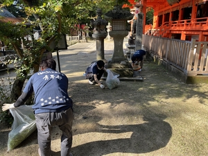 「２０２３年絆感謝運動（備後一宮吉備津神社清掃活動）」の画像